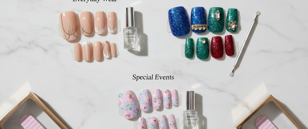 Press-On Nail Kit for Every Occasion: From Everyday to Party Looks