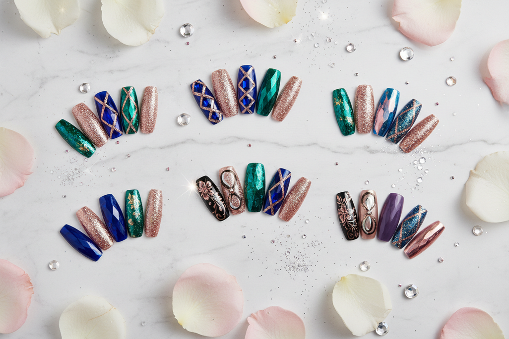 Trending Designer Press On Nails for Parties and Special Occasions